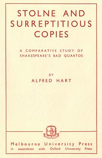 Stolne and Surreptitious Copies